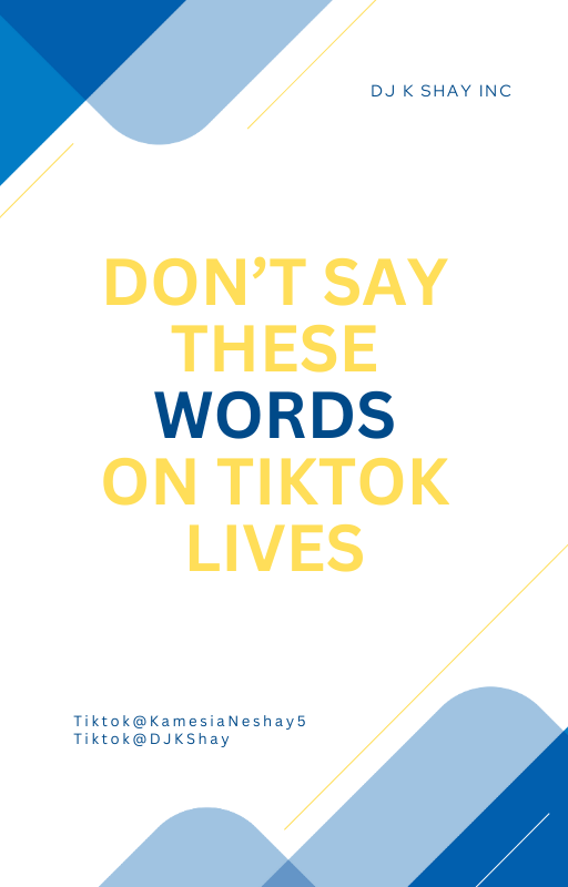 Don't Say These Words on Tiktok