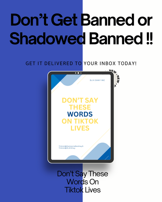 Don't Say These Words on Tiktok
